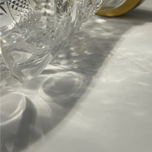 Rare Waterford Fine Crystal Hand-cut Signed Table Lamp 18” - Picture 10 of 15